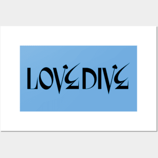 Love Dive Logo Posters and Art